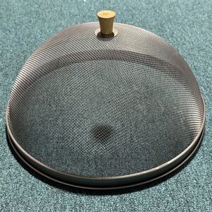Hearth & Hand - Food Mesh Dome Screen with Wood Knob, Outdoor Dining Serveware
